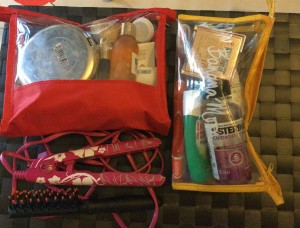 Neceseres transparentes