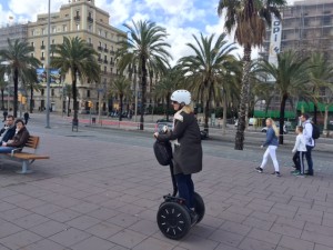 Mi amiga Marta, por las aceras