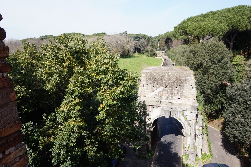 Vista de la Puerta desde la Torrre del Museo