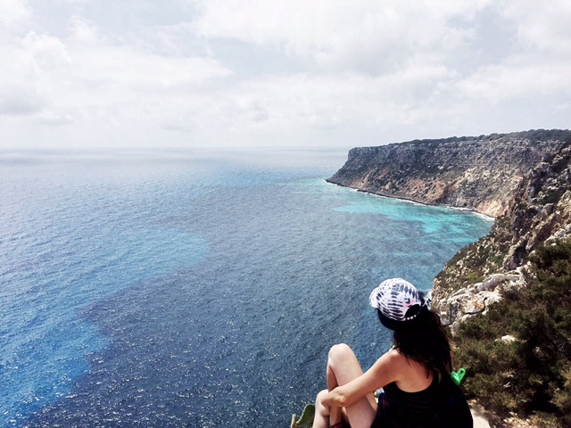 Vistas desde Cap de Barbería