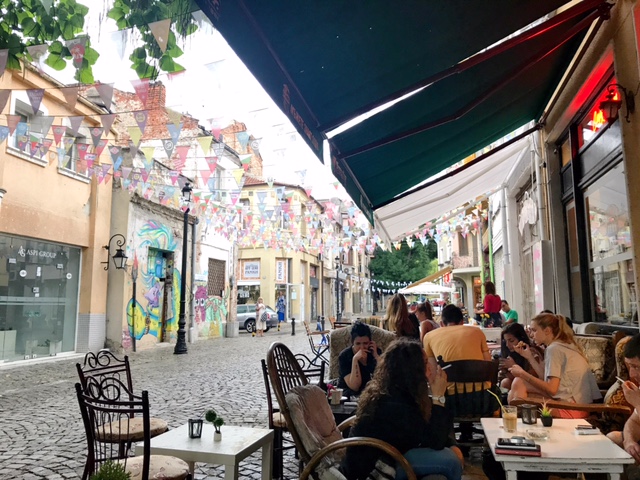 Barrio bohemio de Kazmalah en Plovdiv