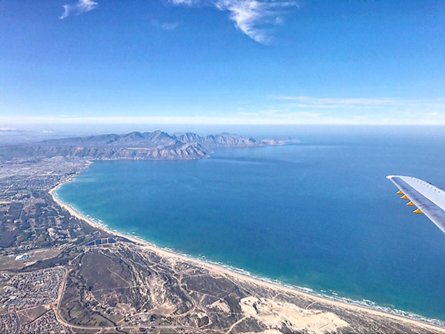 Vistas alejándonos de Ciudad del Cabo