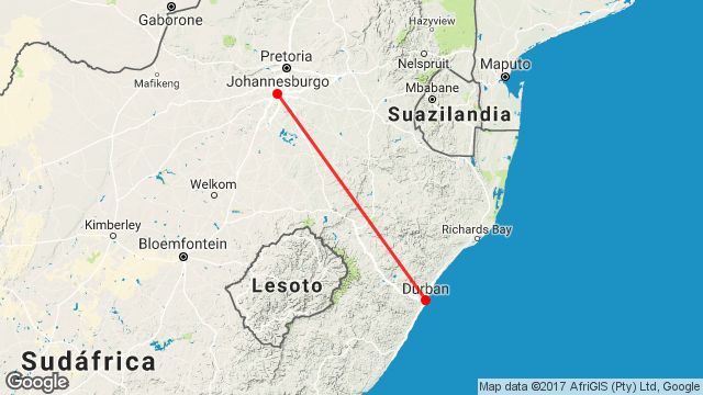 Johannesburgo-Durban