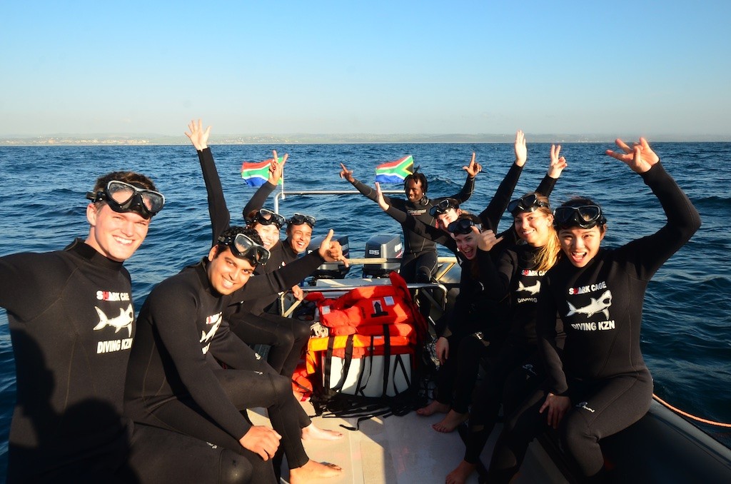 Shark Cage Diving KZN P
