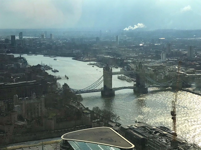 Panorámica gratuita desde el Sky Garden