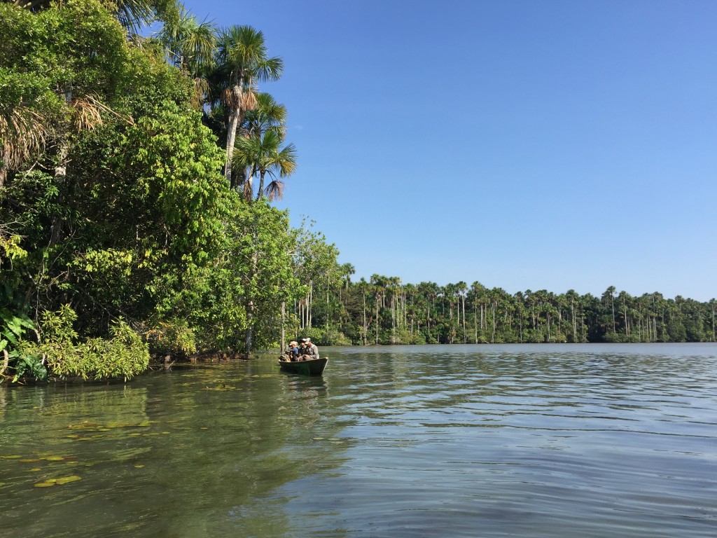 Botes en Lago Sandoval