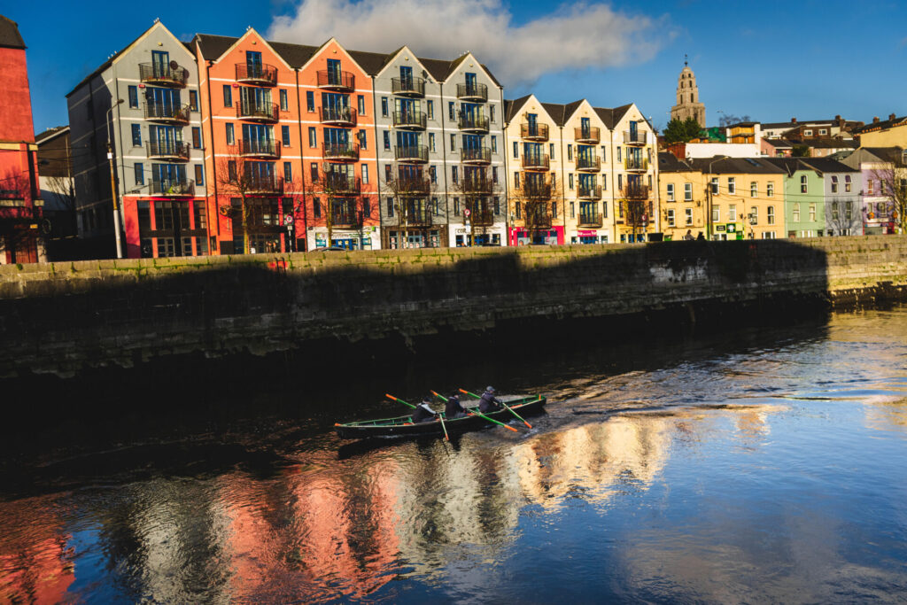 Casas de colores en Cork